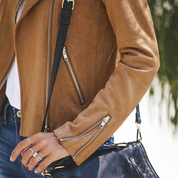 Faux Suede Jacket - Picture 3 of 6